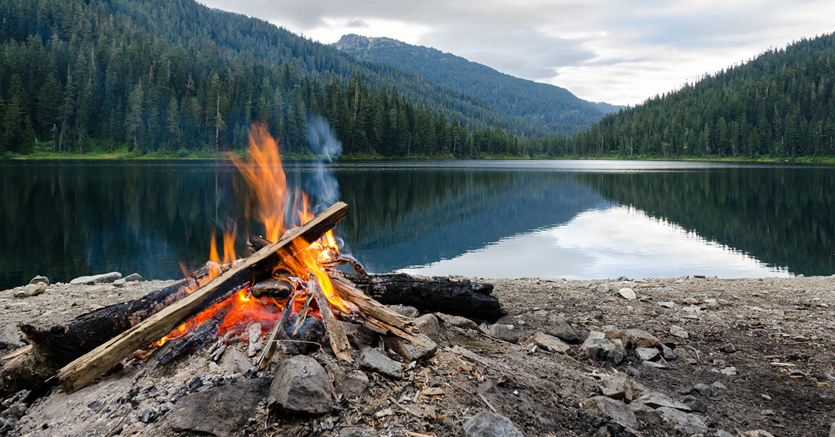 RV Park Campfire